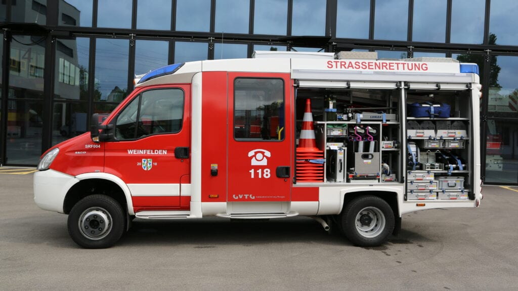 Wega 04 – Strassenrettungsfahrzeug (SRF)